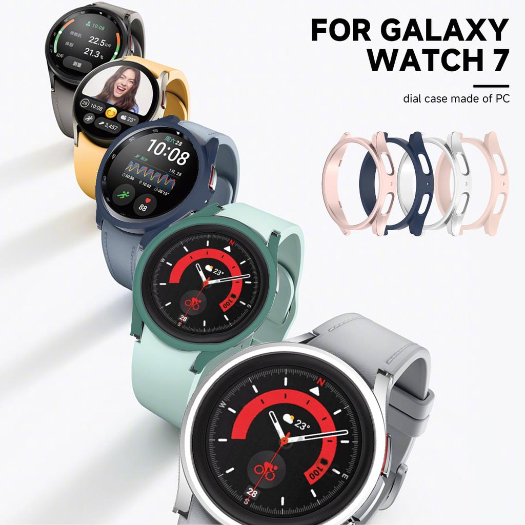 Чехол для корпуса Samsung Galaxy Watch 7 40 мм 44 мм SmartWatch Защитная крышка Полый бампер для galaxy Watch 7 40 мм 44 мм Аксессуары
