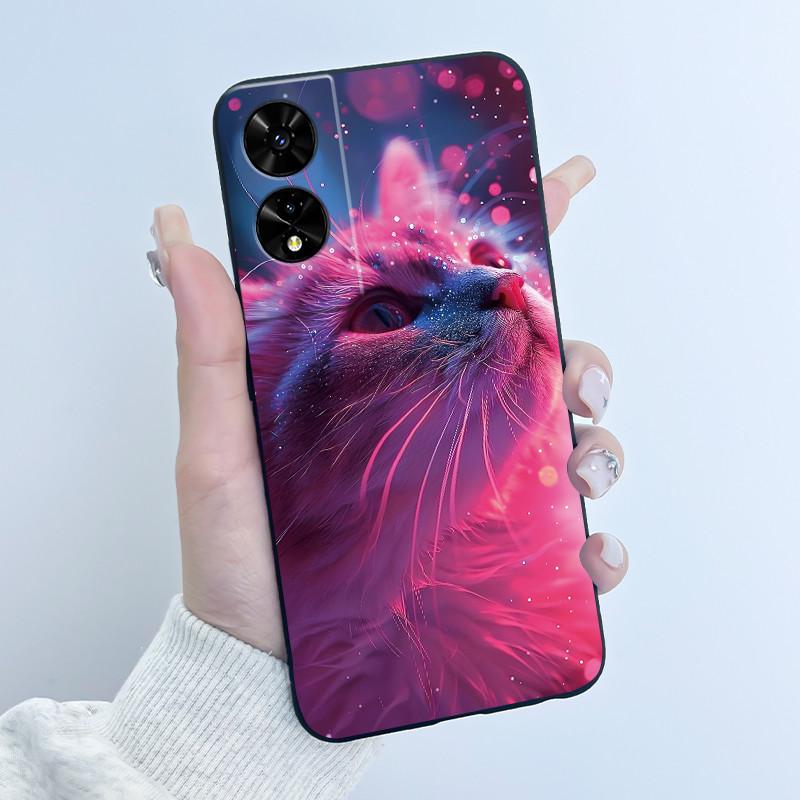 Cute Case For TCL 505 (T509K) (T5094) Fundas Capa Printing Shell Protective Cover Soft Silicone Cartoon Phone Casing Coque