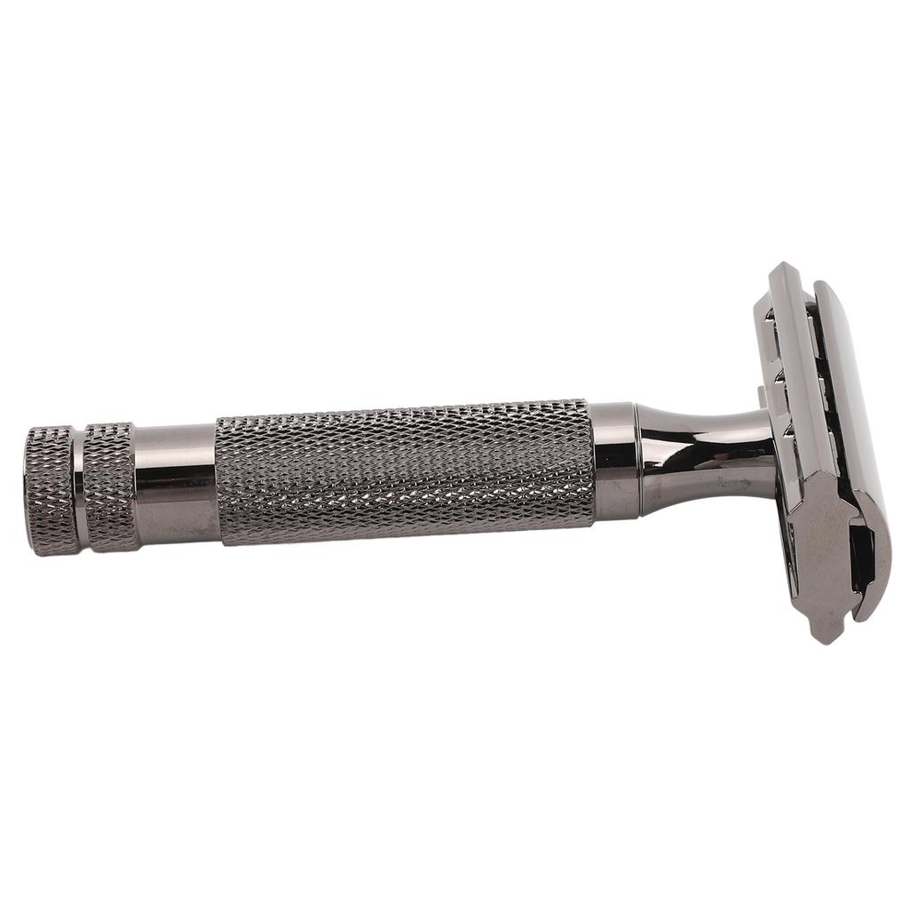 Double Edge Safety Trimmer Comfortable Grip Manual Safety Beard Trimmer Professional Stainless