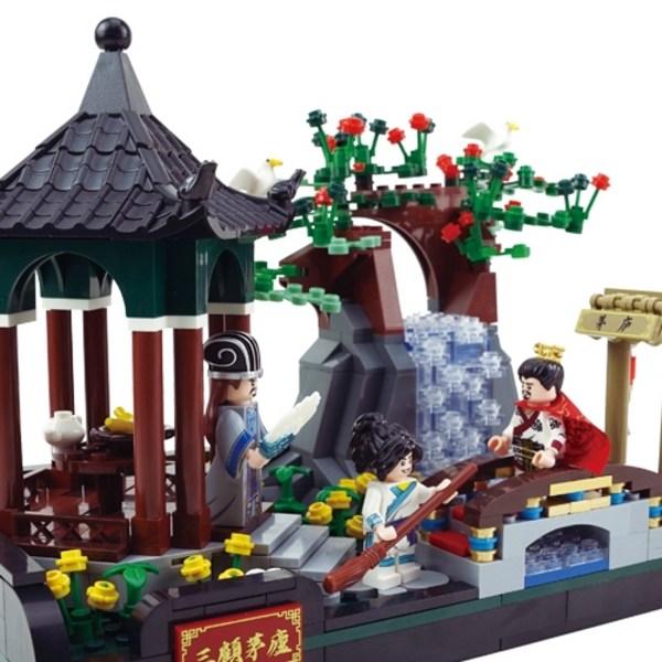 Brick Cool Hero Троецарствие Lego Lego Lego Совместимая с Lego игрушка-блок, смешанная награда