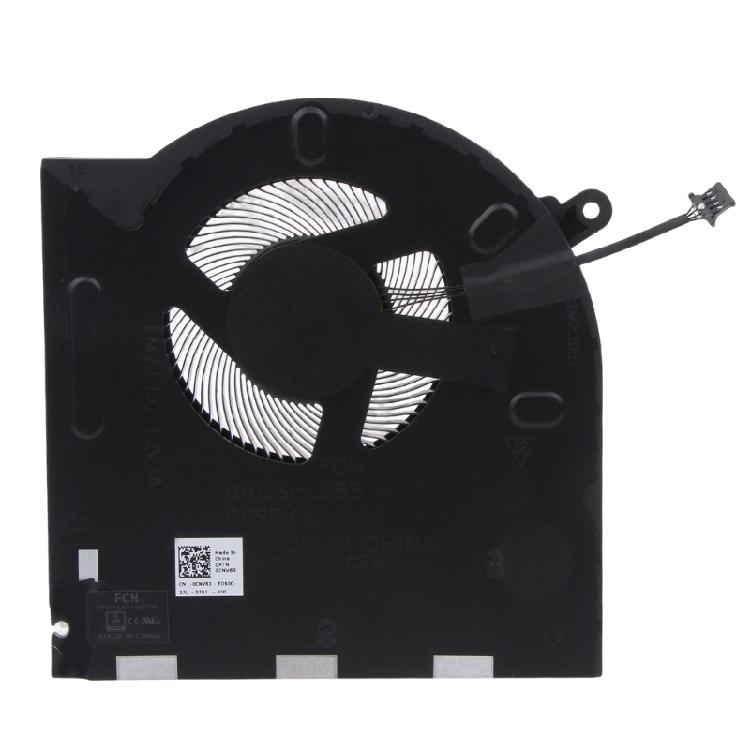 Replacement Cooling Fan Laptop CPU GPU Cooler Repair Spare Heatsink for Alienware M17 R3 M17 R4 P45E Quiet Heat Radiato