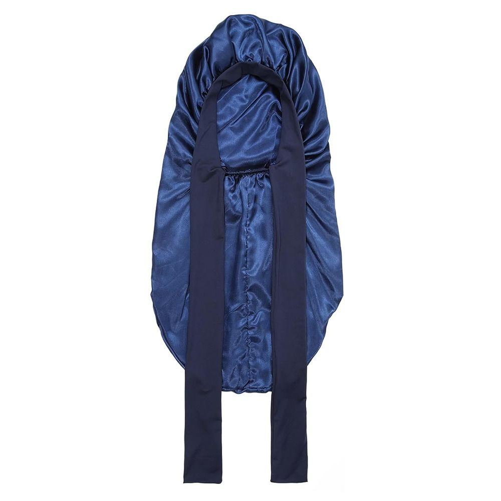 Удобная длинная шапка для сна, гладкая ночная шапочка для сна, очень большая женская шапочка с косами