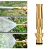Spray Nozzle Water Gun Brass High Pressure Direct Spray Quick Connector Home Hose Adjustable Pressure Garden Sprinkler