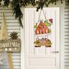 Welcome Sign Funny Welcome Front Door Sign Wreaths, Wooden Hanging Plaque Decoration, Porch Decor, Wall Garland Pendant