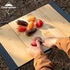 Бамбуковый туристический стол-чайный столик и разделочная доска Coleman CK-P25 с местом для хранения