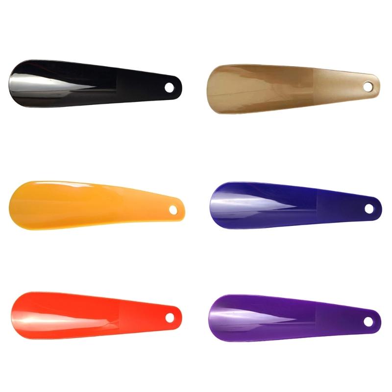 Ergonomic Shoe Horn Lightweight Durable Plastic Design For Elderly Pregnant Women Easy Slip On Assistance Tool