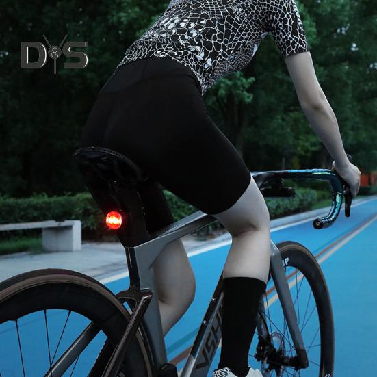 Велосипедный задний фонарь Type-C перезаряжаемый IP65 водонепроницаемый MTB шоссейный горный велосипед датчик стоп-сигнала алюминиевый сплав ночной езды велосипед предупреждающий задний фонарь