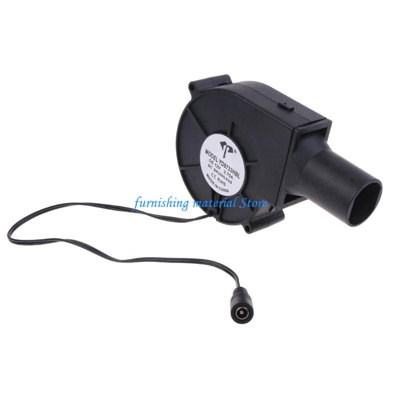 Y5GD Durable 9733 12V 2.7A 4600RPM 9.7cm Fan Grill Exhaust Centrifugal Blower
