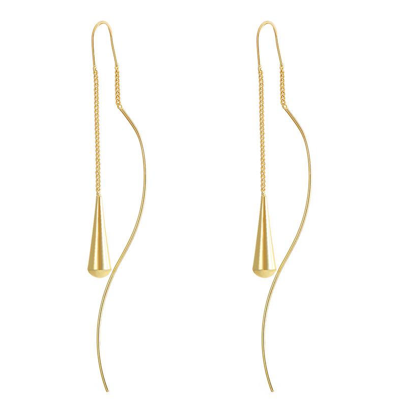 Длинные серьги-кисточки для женщин S-образной формы, серьги-капли, роскошные ювелирные изделия, темпераментные вечерние женские аксессуары, подарок