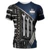 Summer Men's Machine T-shirts Fashion Mechanic 3D All Over Print Tops Unisex Loose T Shirts Streetwear Casual Sports T Shirt 6XL