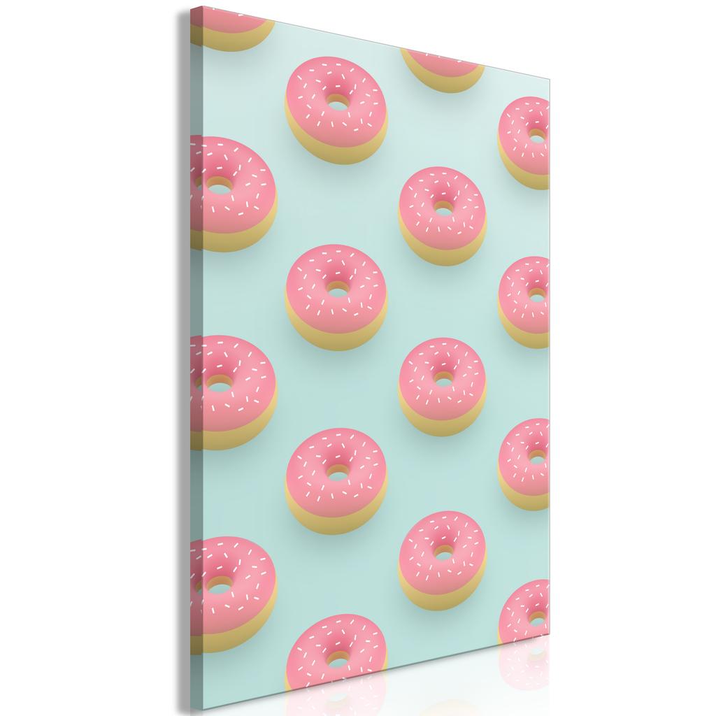 Obraz - Pastelowe Donuty (1-Częściowy) Pionowy