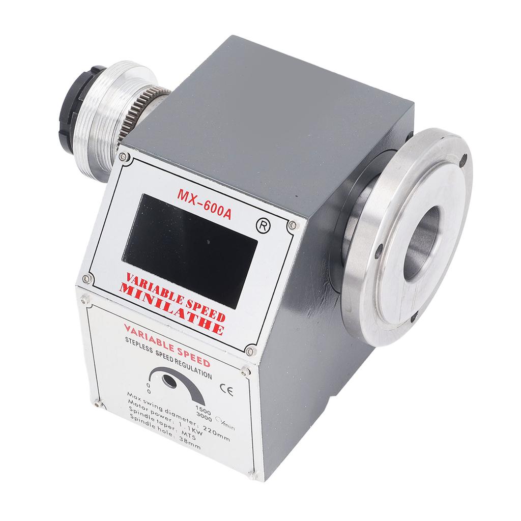 Мини-токарный станок Регулятор скорости 3000 об/мин Коробка управления переменной скоростью для MX?600A 8x16 210x400 220x600
