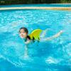 Fin for Kids Swimming Aid Flotation Device for Toddler Children Pool Lesson Training Orange