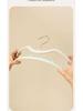 Short-neck Non-slip Clothes Hanger: Skin-feel Film, No Marks, Prevents Shoulder Bumps, Ideal for Home Storage and Organization.