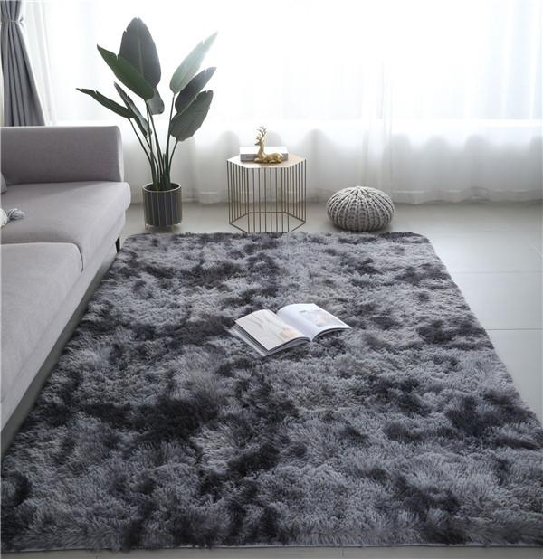 Living Room Carpet Decoration Fluffy Soft Large Size Rugs Bright Color Anti Slip Floor Mat Bedroom Study Washable Rugs Carpets 160x230