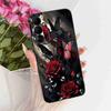 For Tecno Pop 6 Go BE6j Case Colorful Flower Butterfly Silicone TPU Black Cover For Tecno Pop6 Go POP 6GO Shockproof Phone Shell
