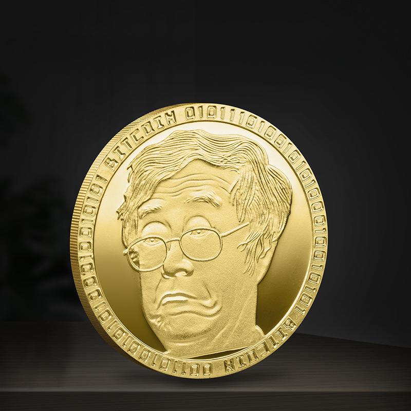 Bitcoin Virtual Coin Bitcoin Foreign Coin Customized Collection Commemorative Medal US Coin