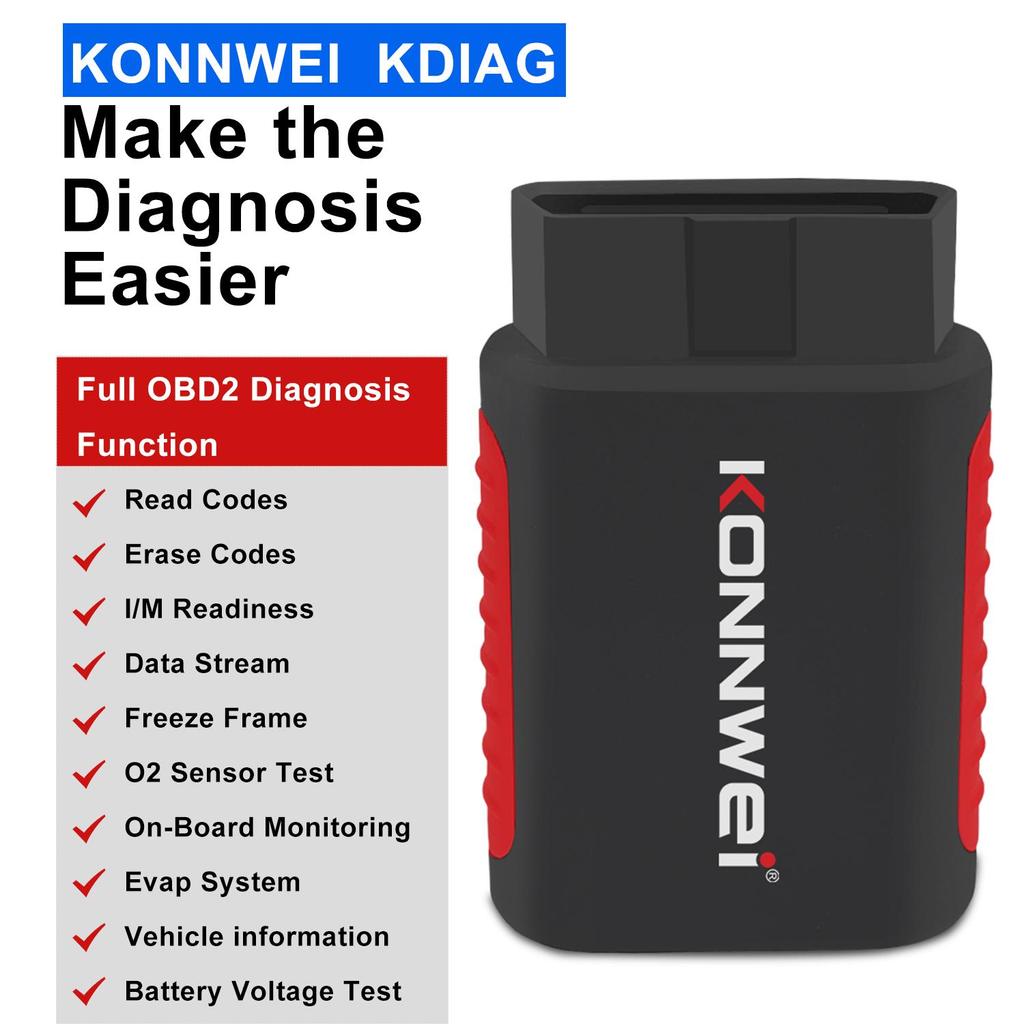KONNWEI KDIAG Bluetooth OBD2 полная система сканер автоматический сброс сканера SAS EPB сервис ECU программатор OBD OBD2 автомобильный диагностический инструмент