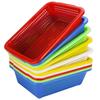 Rectangular Plastic Kitchen Draining and Storage Basket