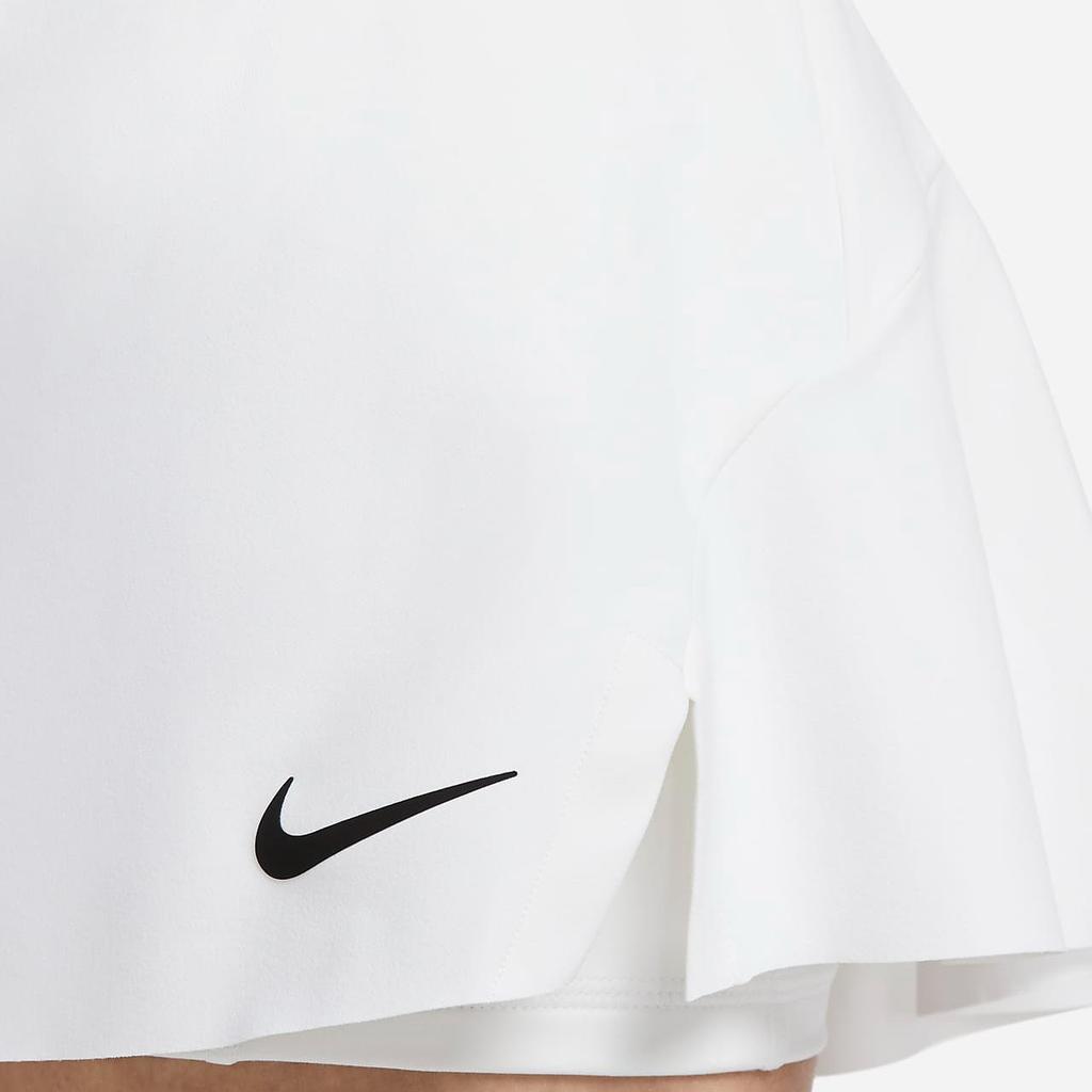 Nike Однотонная быстросохнущая теннисная юбка Женские юбки Белый DH9553-100