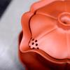 Zijingxuan Ручная работа Ронянская керамика Чашка с крышкой Лотос Gaiwan