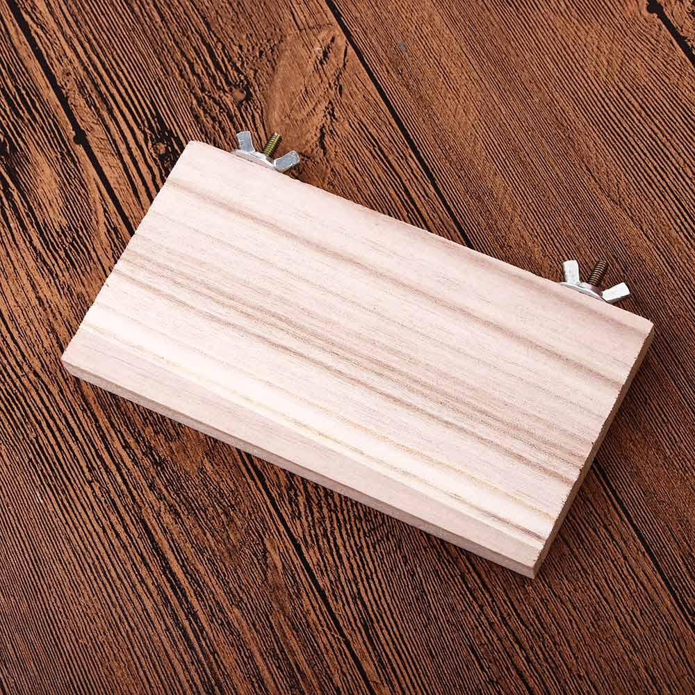 Toys Cockatiel Grinding Paw Wood Stand Platform Bird Perches Platform Parrot Rack Pet Supplies