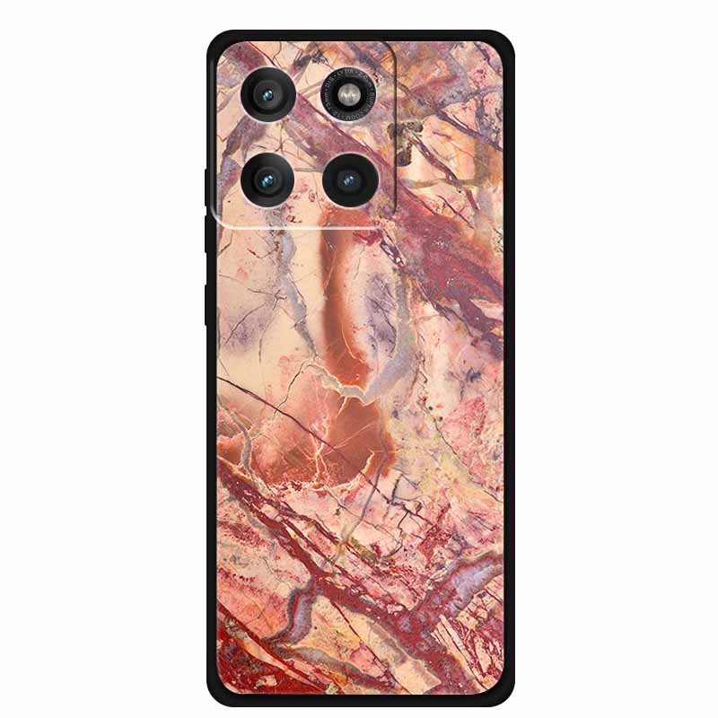 For Moto Edge 60 Pro Case XT2507-1 Coque Multi Colored Marble Pattern Soft Silicon Back Cover for Motorola Edge 60 Pro 5G Bumper