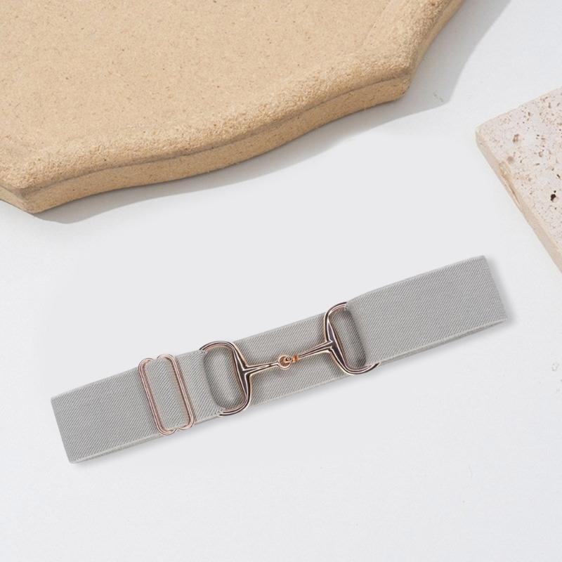 Регулируемый эластичный пояс для верховой езды, 105 см длиной, утягивающий талию, с металлической застежкой для энтузиастов