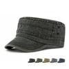 Хлопковая кепка-плоскодонка мужская весенне-летняя кепка солнцезащитная шляпа
