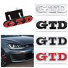 2026 Горячий Для VW VOLKSWAGEN 3D Металл GTD Логотип Наклейка Значок На Заднюю Крышку Багажника Автомобиля Эмблема На Переднюю Решетку Для VW Polo Golf 4 5 6 7 GTD MK4 MK