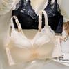 Собирающий бюстгальтер Женский бюстгальтер с передней застежкой Нижнее белье Сексуальный V-образный бюстгальтер Кружевной Сексуальный и красивый Бюстгальтер для спины Бюстгальтер пуш-ап