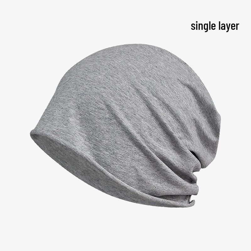 Дышащая весенне-летняя шапочка для сна для лысых голов – Ветрозащитная и легкая унисекс шапочка-бини