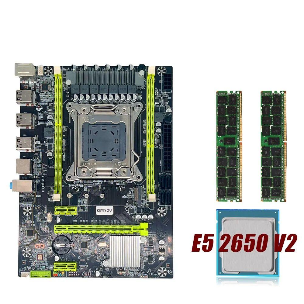 С процессором Xeon E5 2650 V2 Материнская плата X79Pro 8 ГБ 2011 V2 Наборы материнских плат Поддержка серверов