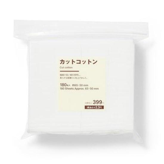 Ватные диски Muji 180 штук Приблизительно 65x50 мм