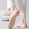 Summer Women Invisible No Show Socks Suspender Ice Silk Low Cut Socks for Female Ladies High Heels Anti-slip Half Sock Slippers