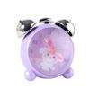 Super Loud Student Cartoon Sweeping Seconds Alarm Clock Head of Bed Silent Alarm Clock Luminous Male and Female Student Small Alarm Clock Home Use