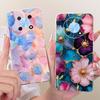 For Huawei Nova Y90 Case CTR-LX2 CTR-LX1 New Flowers Butterfly Painted Cover Soft Silicone Case For Huawei Nova Y90 NovaY90 Bags