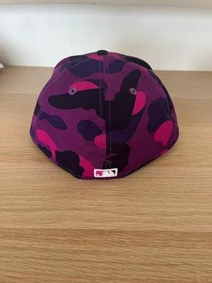 BATHING APE BAPE x ERA MLB White Sox 59FIFTY Cap 7 3 4 Black Purple