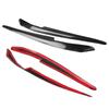 2Pcs Car Headlight Carbon Fiber Eyelids Eyebrows for Mitsubishi Lancer EVO X 10 2008 2014