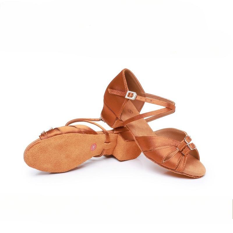 Модная женская обувь для танцев для женщин Современные танцы танго BLadies Обувь для бальных танцев Обувь для выступлений Сандалии для сальсы Каблук 3,5 см