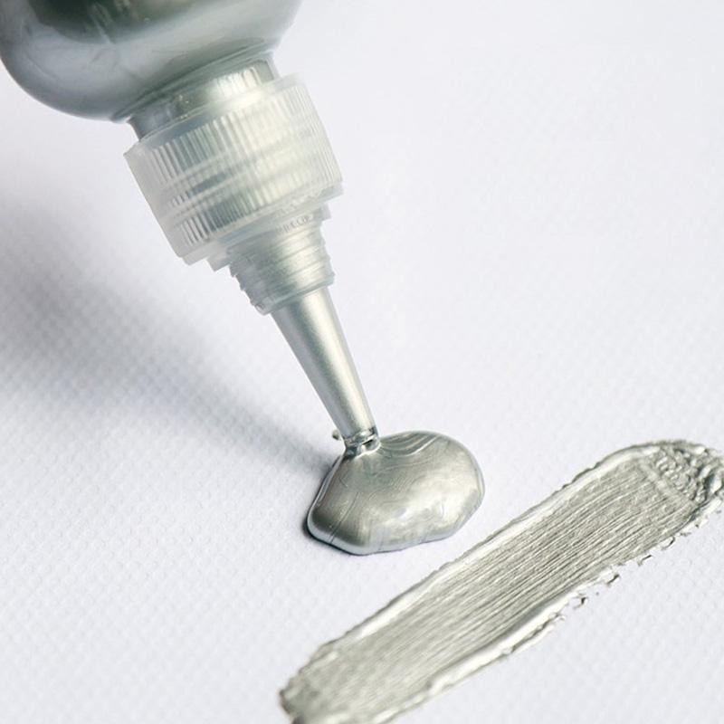 Золотая краска, 60 мл, металлическая акриловая краска, водонепроницаемая, не выцветшая, окрашенная своими руками пигментами