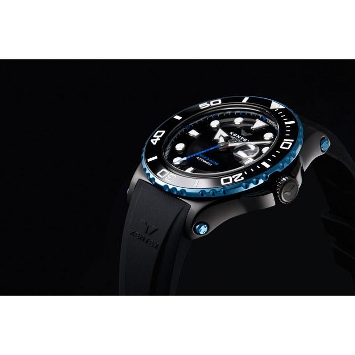 [Kentex] Marine Man Seahorse II Watch 200m Waterproof S706M-22 Black