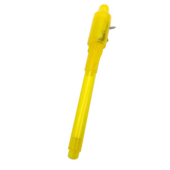 Ручка с невидимыми чернилами, встроенный УФ-свет, волшебный маркер, подарок, школьные канцелярские товары для студентов