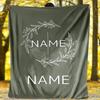 Personalized Name Design Outdoor Customize Your Name Blanket Soft Comfortable Lightweight Allseason Multiuse Throw Travel Camping Picnic Sofa Office