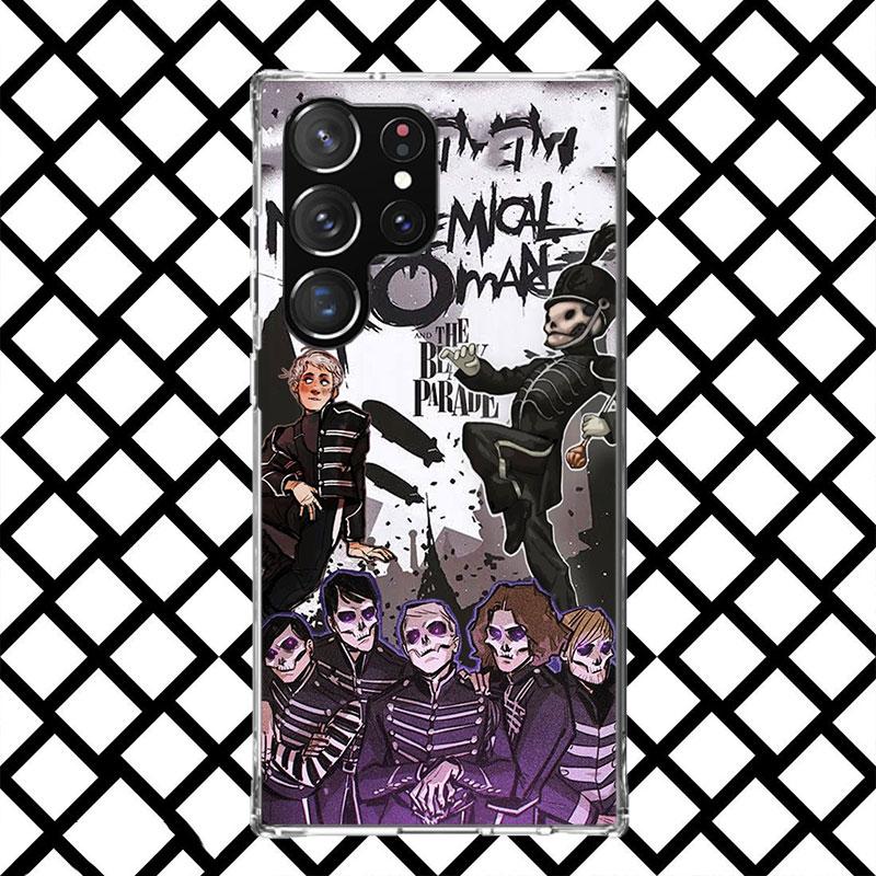 Чехол для телефона My Chemical Romance MCR для Samsung Galaxy S26 S25 Edge S24 S23 Ultra S22 Plus S21 FE S20 + Мягкий чехол с принтом Fundas G