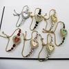 Women's Heart Shaped Bracelet Watch Rhinestone Heart Quartz Wristwatch Adjustable Slider Bracelet Dress Watch