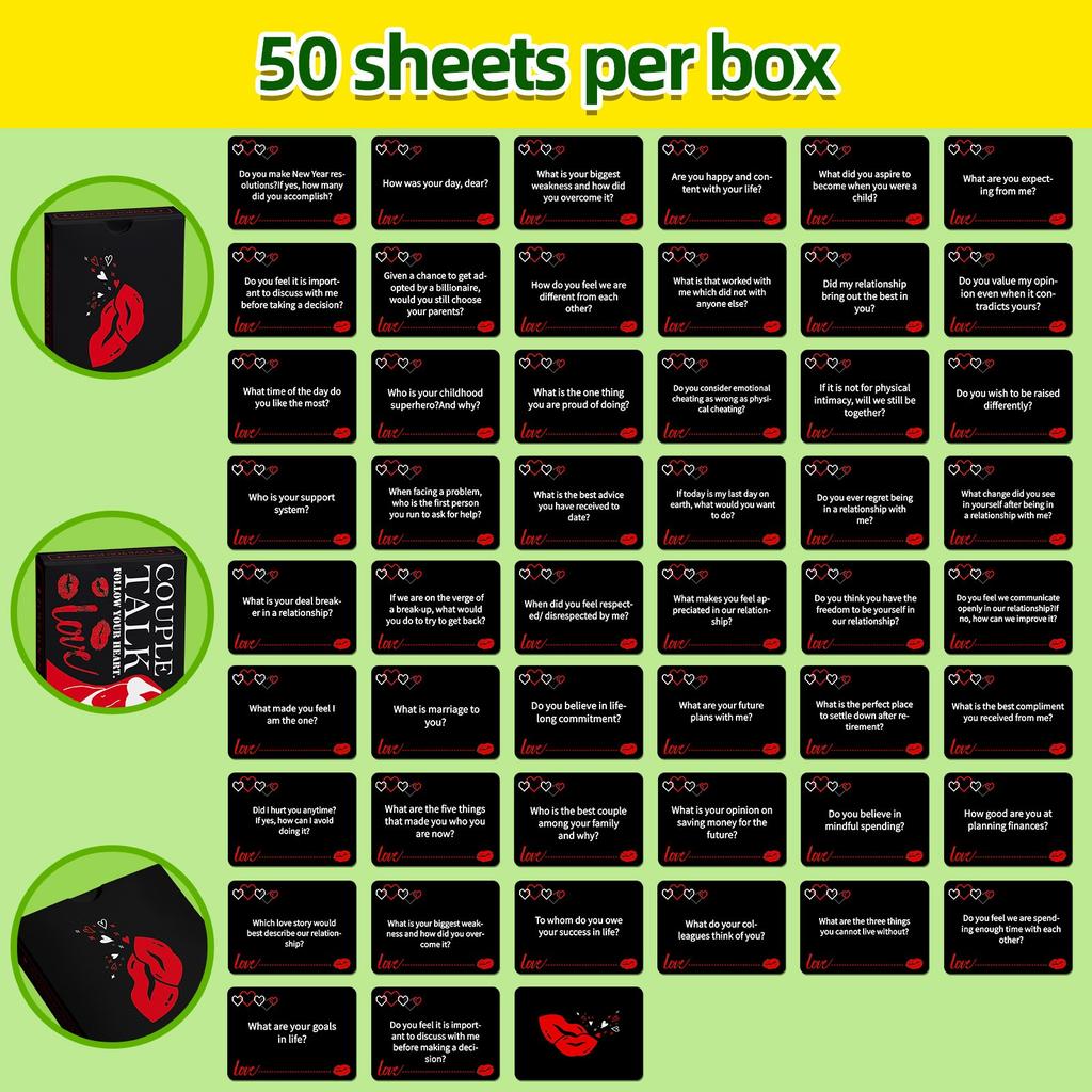 50 парных открыток, парные маленькие открытки, купоны на обмен английскими любовными подарками, парные любовные награды, милые парные открытки