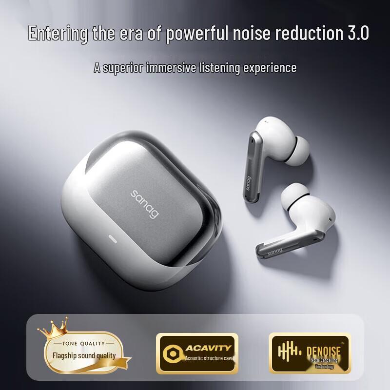SANAG T51S True Wireless Ear-Clip ANC Earbuds