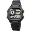 Casio Мировое время AE-1200WH-1AV Цифровые часы Черные Мужские Повседневный стиль