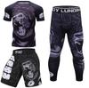 Мужская спортивная одежда Cody с принтом Горилла Мужская одежда для ММА Jiu Jitsu No Gi Рашгард BJJ Боевая одежда Спортивный костюм Боксерская майка